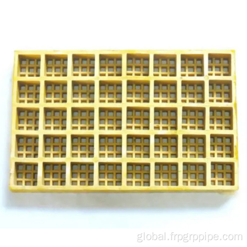 FRP/GRP Grating Fire-Retardant GRP Gritted Grating for Chemical Plant Supplier